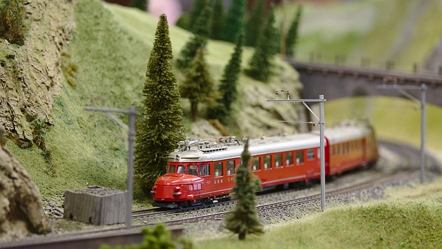 stěhování železničních modelů